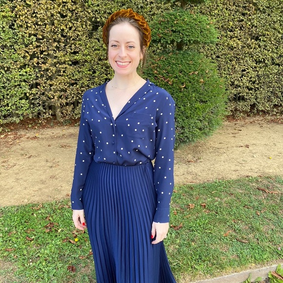 Sezane Tops - Sézane, Florence Blouse, in Polka Dot!